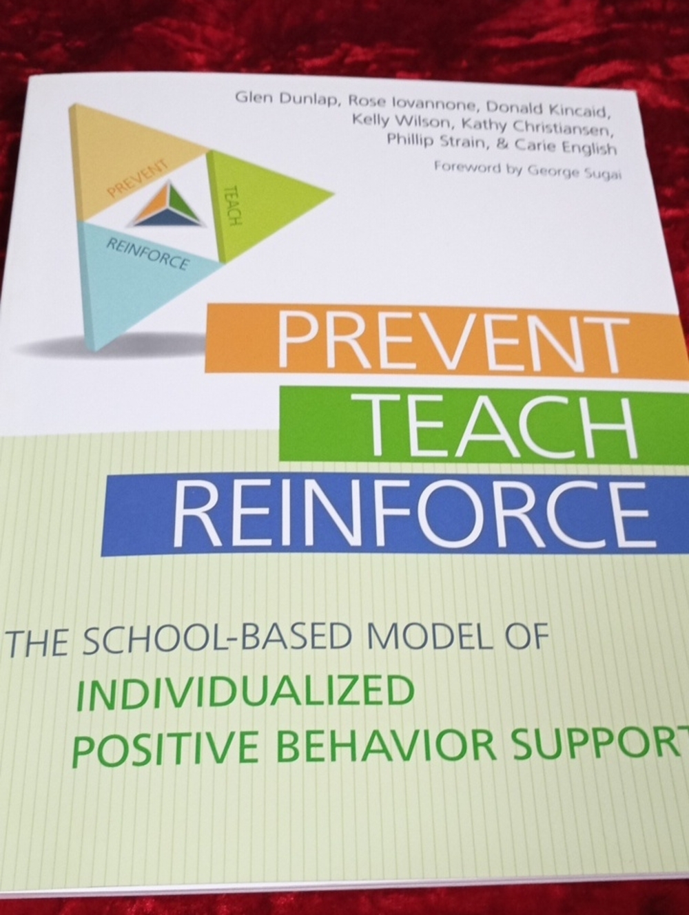 Book Prevent Teach Reinforce